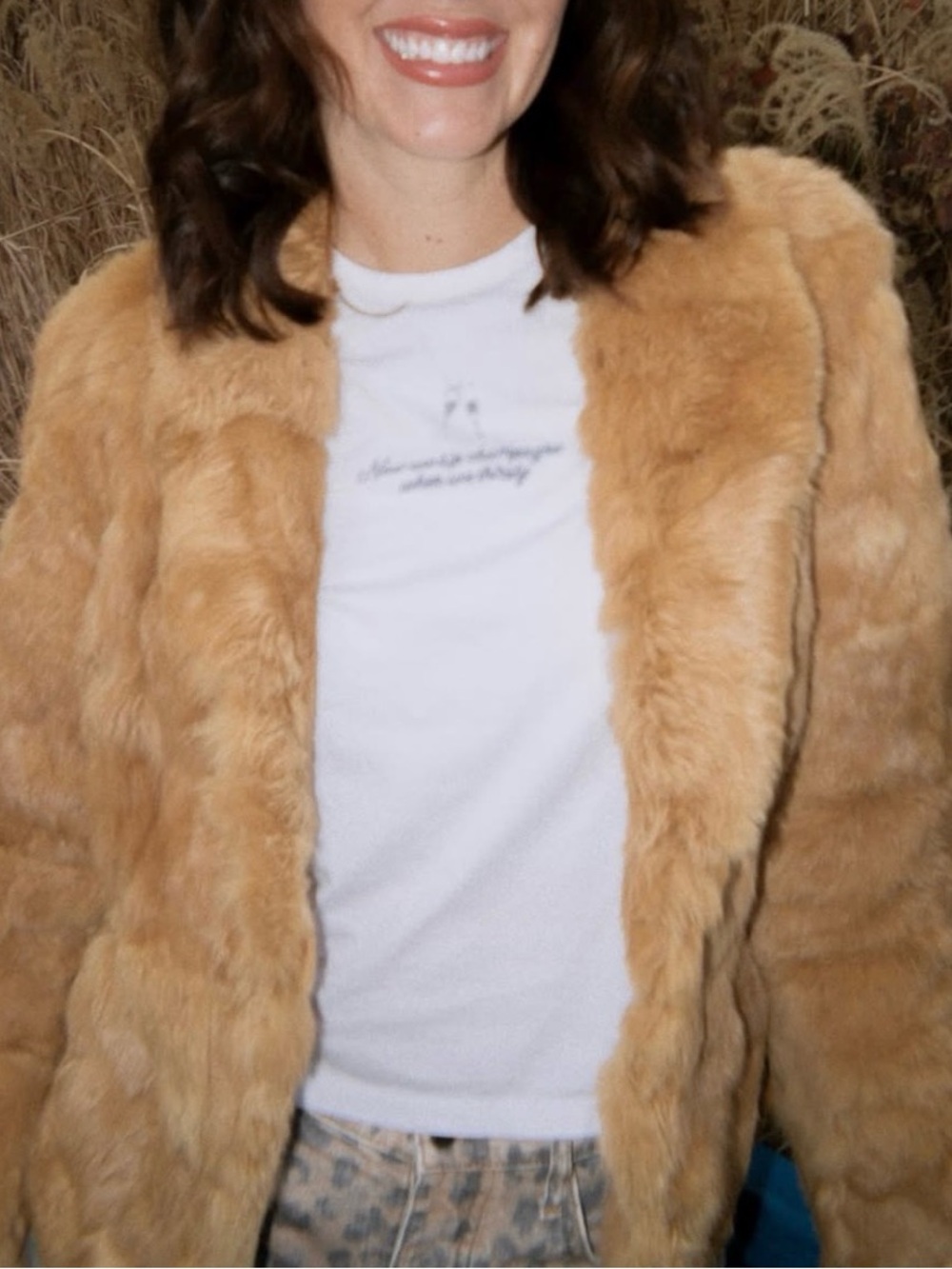 Rabbit Fur Coat